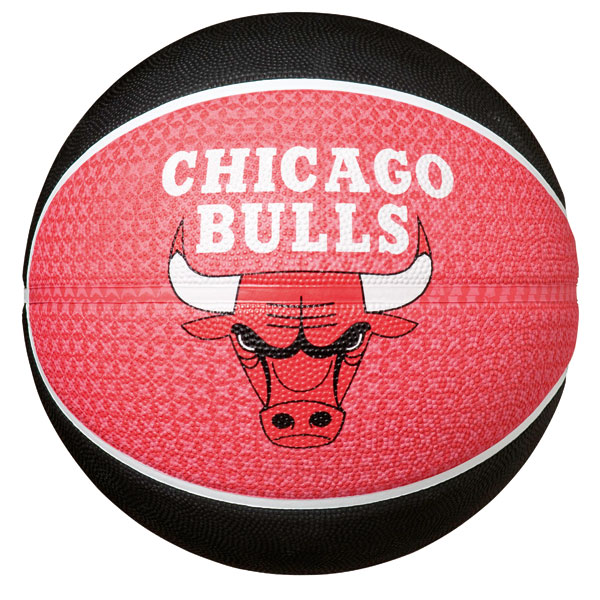 Купить Баскетбольный мяч Spalding 10 NBA Team Bulls | 73-643 в Москве или заказать доставку на Slamdunk.su